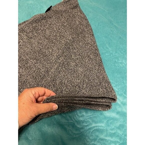 Coldwater Creek Women's 1X Gray Knit Dolman sleeve Cardigan Sweater, Button Clos - Picture 9 of 15